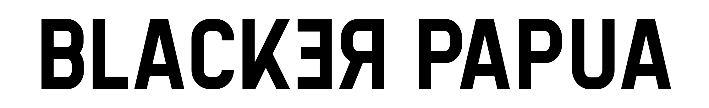 Blacker Papua